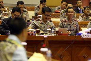 Rapat Kerja Komisi III DPR dengan Polri