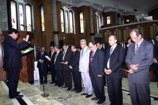 Panitia Sidang Raya Dewan Gereja se-Asia Dilantik di HKBP Rawamangun