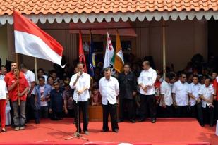 Jokowi-JK Deklarasi di Gedung Joang