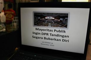 LSI: Mayoritas Publik Ingin DPR RI Tandingan Dibubarkan