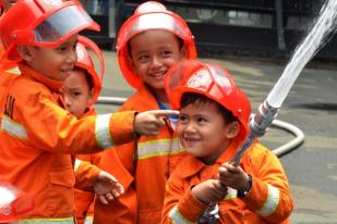 Pendidikan Penanggulangan Bencana Kepada Anak TK