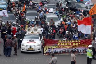 Frontjak Tuntut Perda Larangan Motor Dibatalkan