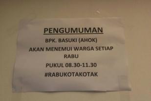 Kini Ahok Datang ke Rumah Lembang Hanya Hari Rabu