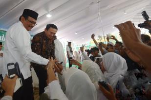 Ahok Kunjungi Pondok Pesantren Gus Dur