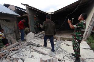 Kerusakan Gempa di Sumut