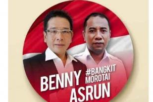 Benny-Asrun Unggul di Pilkada Morotai