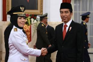 Presiden Jokowi Lantik Wagub Sumut Nurhajizah Marpaung