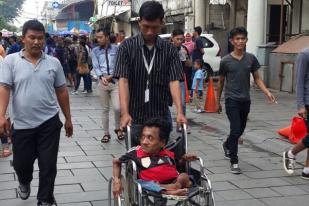 Sudinsos Jakarta Barat Jangkau Pengemis Disabilitas
