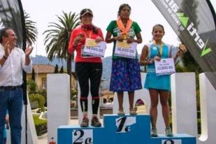 Maria Ramírez Juara Maraton 50 Km Hanya Kenakan Sandal