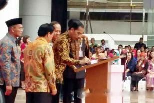 Jokowi Sebut Gedung Perpusnas Tertinggi di Dunia