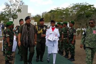 Panglima TNI Ziarah ke TMP Prajurit TNI di Timor Leste