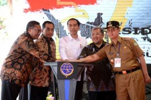 Presiden Jokowi ‘Groundbreaking’ Rel Ganda Bogor-Sukabumi