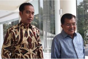 Makan Siang Bersama, Jokowi-JK Bahas Ekonomi dan Asian Games