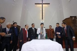 Resmikan Gereja HKBP, Wali Kota Bogor Titip Pesan kepada Jemaat