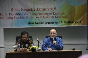 Balitbangkes Kembangkan Registri Jamu Berbasis Web