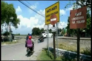 4.600 Perlintasan Kereta di Indonesia Liar Tak Terjaga