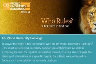 50 Universitas Terbaik Dunia 2013, UI urutan 309