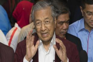 Mahathir Mohamad Menangkan Pemilu Malaysia