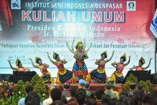 Presiden Jokowi: DNA Indonesia adalah Seni dan Budaya