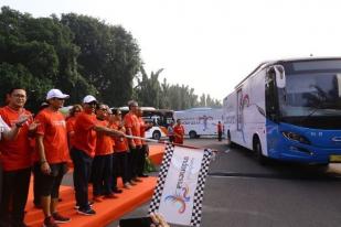 Pemerintah Luncurkan Bus Wonderful Asian Games 2018