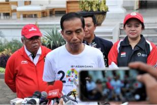 Jokowi Kunjungi Korban Gempa Lombok Usai Daftar Capres