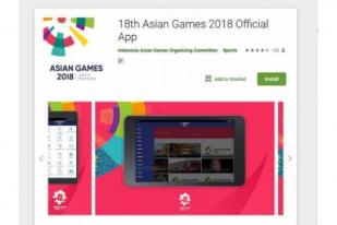 Aplikasi "Asian Games" Sajikan Momen Pertandingan Terperinci