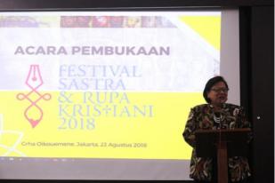 Respons Firman di  Festival Sastra dan Rupa Kristiani 2018 