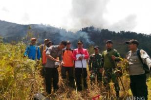 Kebakaran Hutan Lereng Merbabu Meluas hingga Boyolali