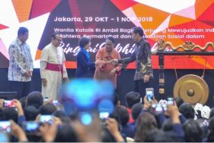 Presiden Minta Wanita Katolik Berperan Membangun Indonesia