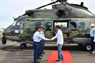 Presiden Jokowi Kunjungi Lokasi Bencana Tsunami di Banten