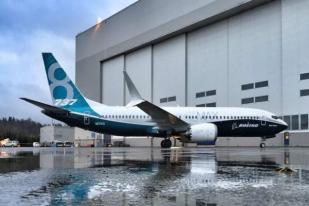 Boeing Melarang Terbang Seluruh Armada Pesawat 737 Max