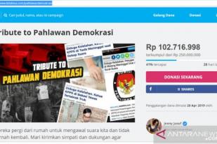 Masyarakat Galang Dana untuk Petugas KPPS Meninggal Lewat kitabisa.com