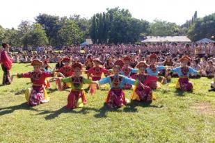 Siswa SLTAK Unjuk Nusantara di Raimuna BPK PENABUR Jakarta