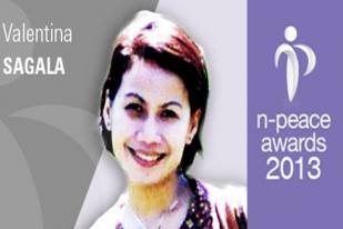 Aktivis Perdamaian Perempuan Asia Terima N-Peace Awards 2013