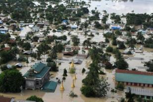 Myanmar Minta Bantuan Dunia Atasi Banjir