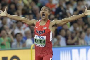 Ashton Eaton Pecahkan Rekor Dasalomba di Beijing