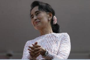 Partai Suu Kyi  NLD Menang Mutlak di Parlemen Myanmar