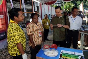 Presiden Resmikan Pasar Doyo Baru Sentani di Papua