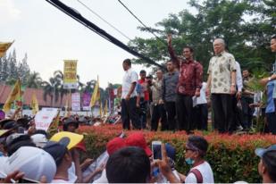 Mentan dan Anggota DPR-DPD Kunjungi Petani Kentang di Dieng