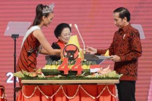 Presiden Jokowi Sebut Megawati Pejuang Demokrasi