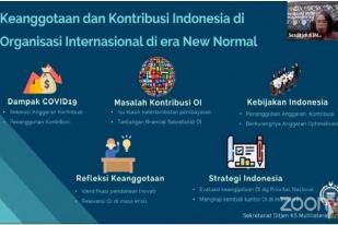 RI Tangguhkan Dana Bagi Organisasi Internasional