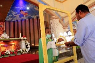 Gereja Kupang Terapkan Pembagian Kelompok Umat Hadiri Ibadah