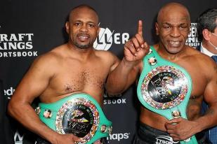 Duel Tyson Lawan Roy Jones Berakhir Imbang