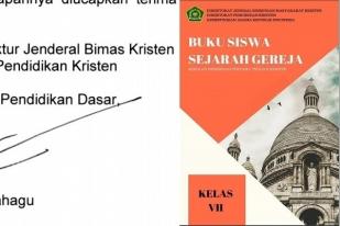 Bimas Kristen Akhiri Polemik dengan Cabut Buku Siswa Sejarah Gereja SMPTK