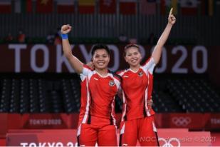 Greysia/Apriyani Lolos ke Babak Final Olimpiade Tokyo