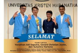 UK Maranatha Raih Juara I Lomba Poster Ilmiah Tingkat Nasional