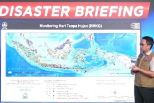 BNPB Imbau Warga Tampung Air Waspadai Hari Tanpa Hujan 