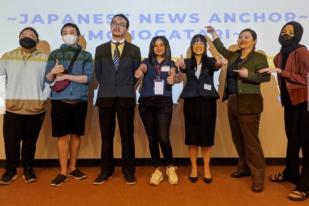 Mahasiswa UK Maranatha Juara I Japanese News Anchor