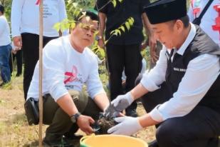 OKU Selatan Tanam 80.000 Bibit Pohon Semarakkan HUT RI