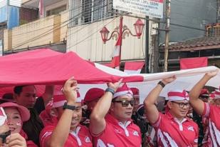 Bogor Kirab Merah Putih 100 Meter Sambut HUT ke-78 RI